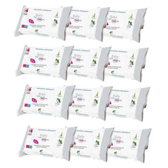 Baby-Feuchttücher mit Talkum für empfindliche Haut, alkoholfrei, hautfreundlich, pH-Wert 5,5, leicht parfümiert, 1200 Stück (12er-Pack)