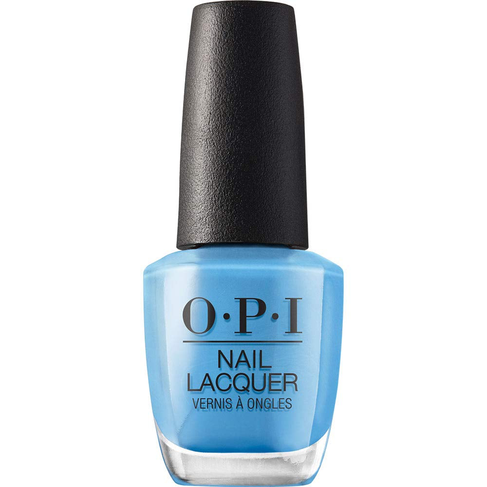 OPI-Nagellack in Blau- und Grüntönen – Schnell trocknender, splitterfester und langlebiger Nagellack – hält bis zu 7 Tage – mit extra breitem ProWide-Pinsel