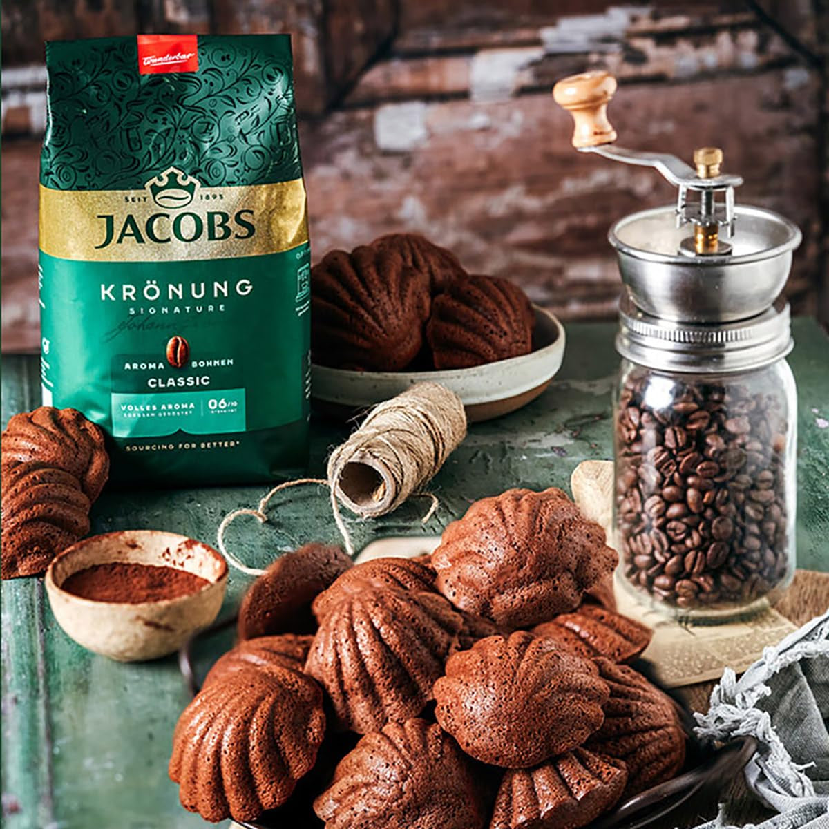 Jacobs Krönung Caffè Crema ganze Bohne, 1000 g