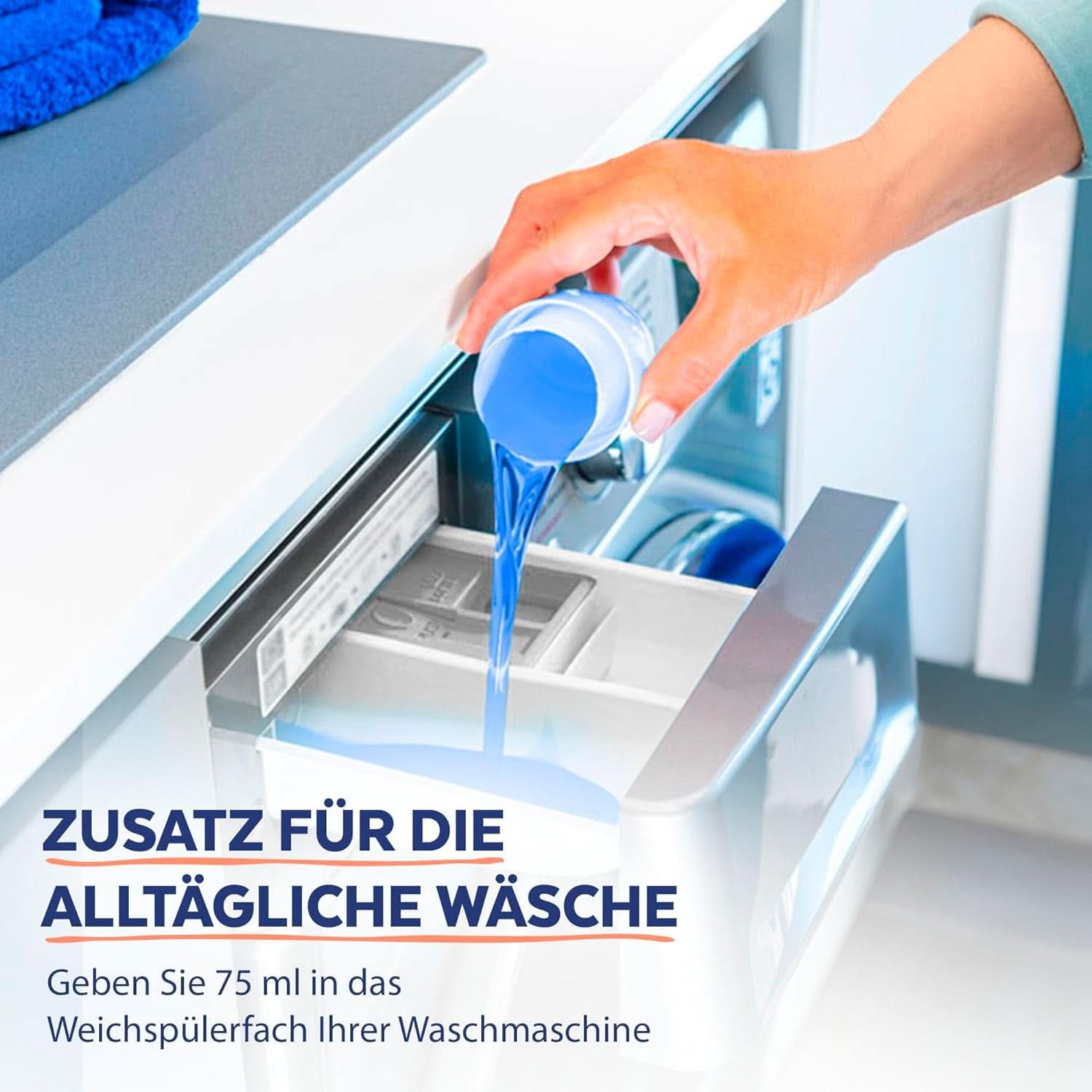Sagrotan Waschmittel für die Wäschehygiene Sky Fresh Refill – desinfizierende Wirkung, für hygienisch saubere und frische Wäsche Waschmittel Naty Shop