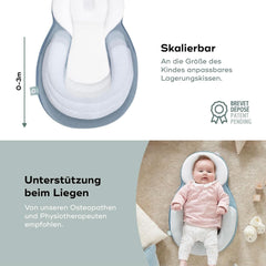 Babymoov Cosydream Mosaik-Positionierungskissen für Babys zur Linderung von Koliken und zur Vorbeugung von Plagiozephalie, 0-3 Monate Zubehör Essen und Stillen Bebe Naty Shop