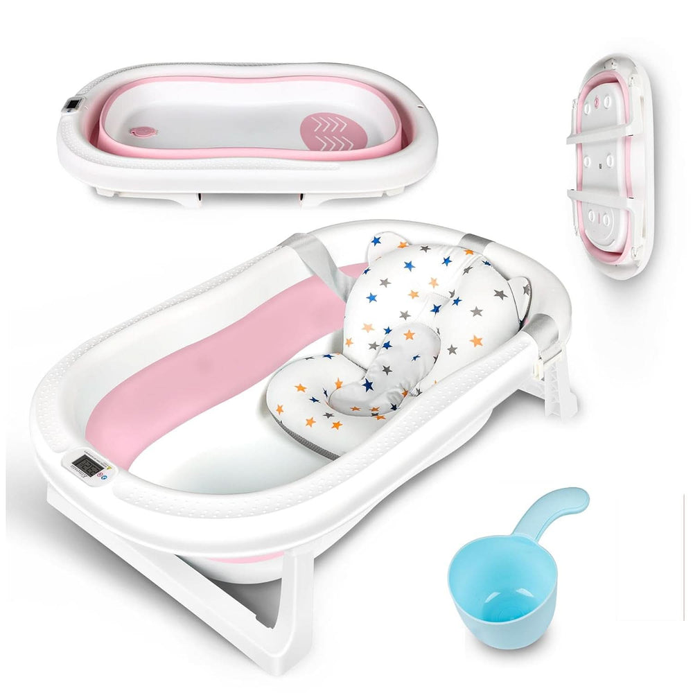 Einesin Große XXL-Faltwanne für Babys mit integriertem Thermometer Mutter und Kind Naty Shop