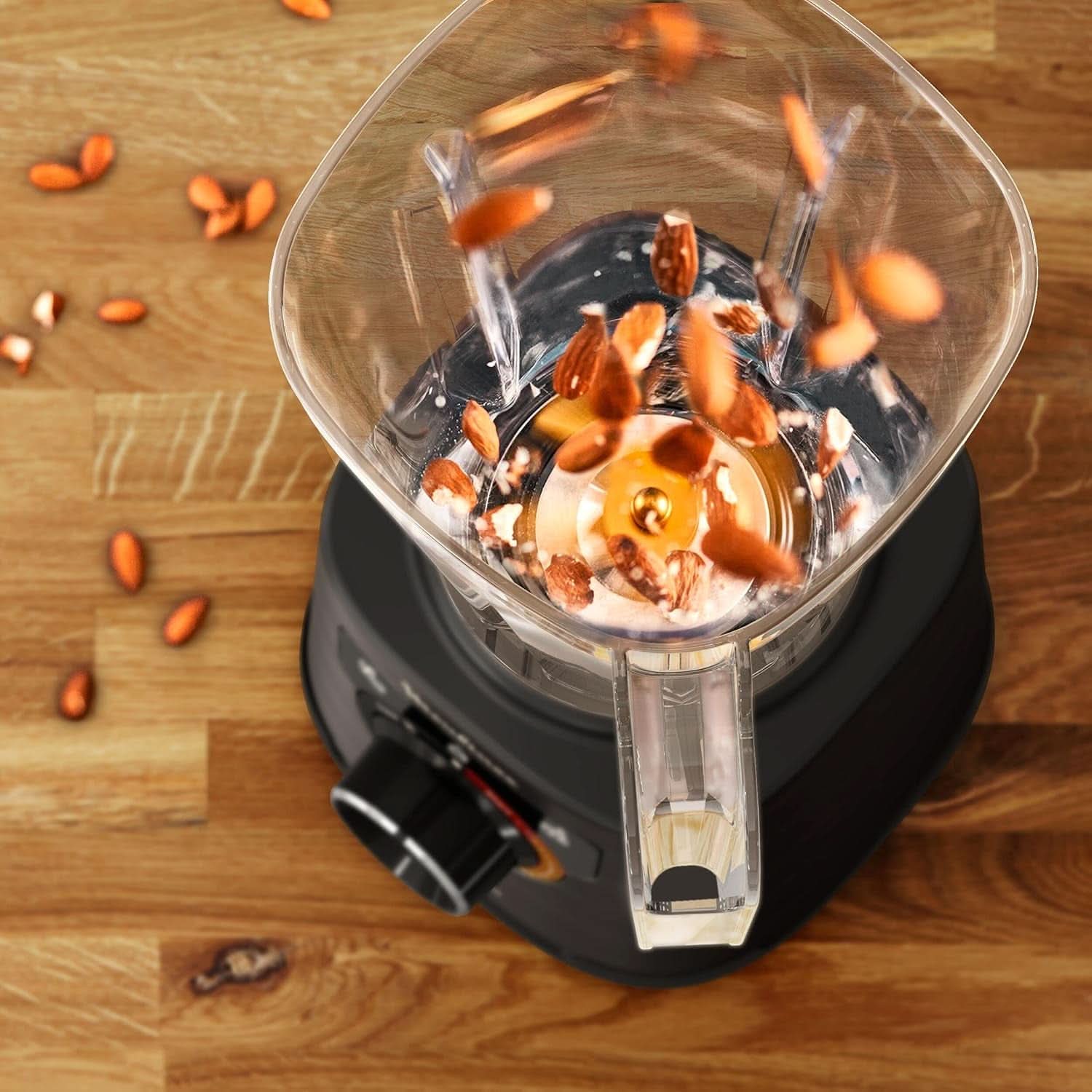 Perfect Mix+ LM88A8 Standmixer, 1200 W, Schnelle Ergebnisse, 1,5 L Fassungsvermögen, 3 Programme: Smoothie-Mixer, Eiszerkleinerer, Autoclean, Tritan-Krug, Inklusive Paddle, Schwarz Mama si Copilul Naty Shop