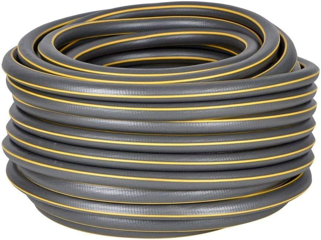 HOZELOCK - Furtun de grădină Ultramax Ø 12,5 mm (1/2") 15 m: Furtun de grădină robust, rezistent la intemperii, previne răsucirea, îndoirea și strivirea, fabricat din 40% PVC reciclat [116240], Gri