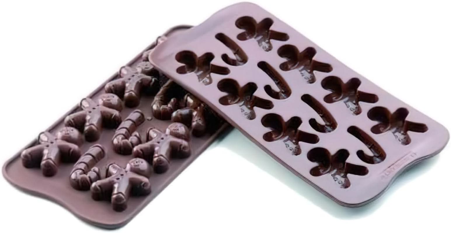 Silikomart 191827, Praline din Ciocolata, Ingeri, Alte modele Bucatarie Naty Shop Mr. Ginger