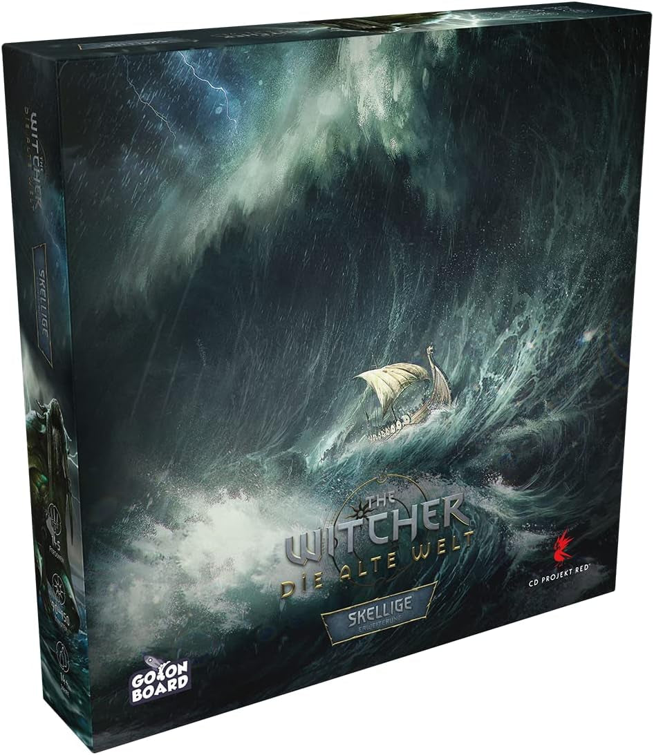 Go on Board, The Witcher: The Old World, Erweiterung, Expertenspiel, Brettspiel, 1-5 Spieler, ab 14 Jahren, 90-150 Minuten, deutsch