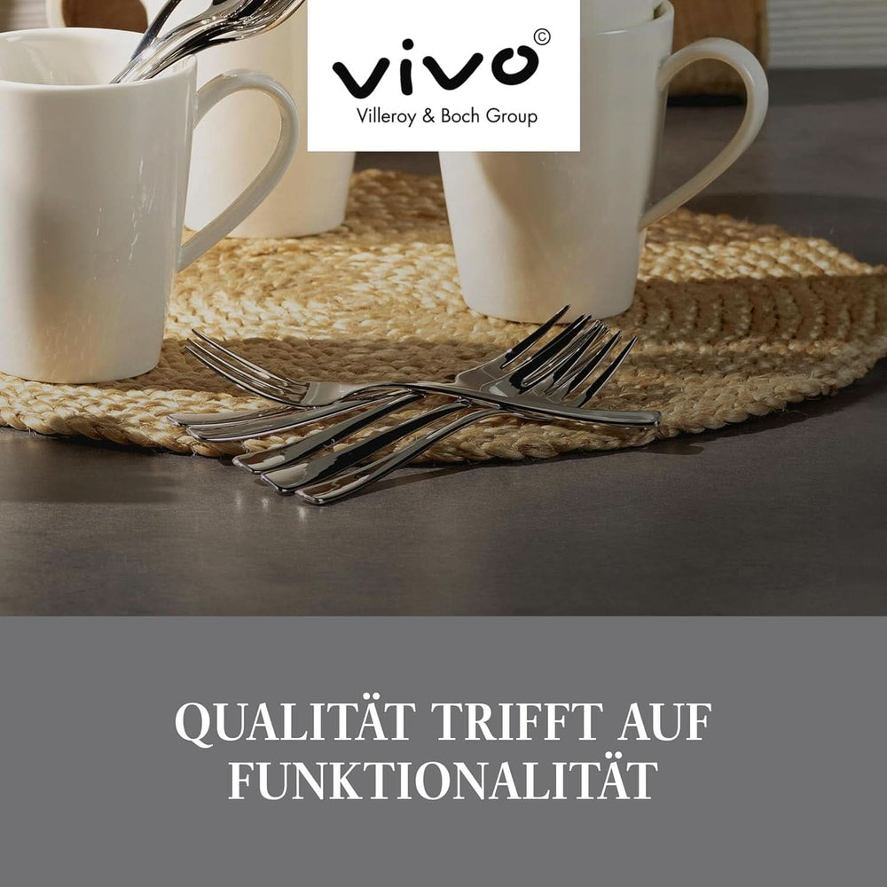 Vivo von Villeroy & Boch - Voice Basic Besteckset 30-teilig für 6 Personen Naty Shop