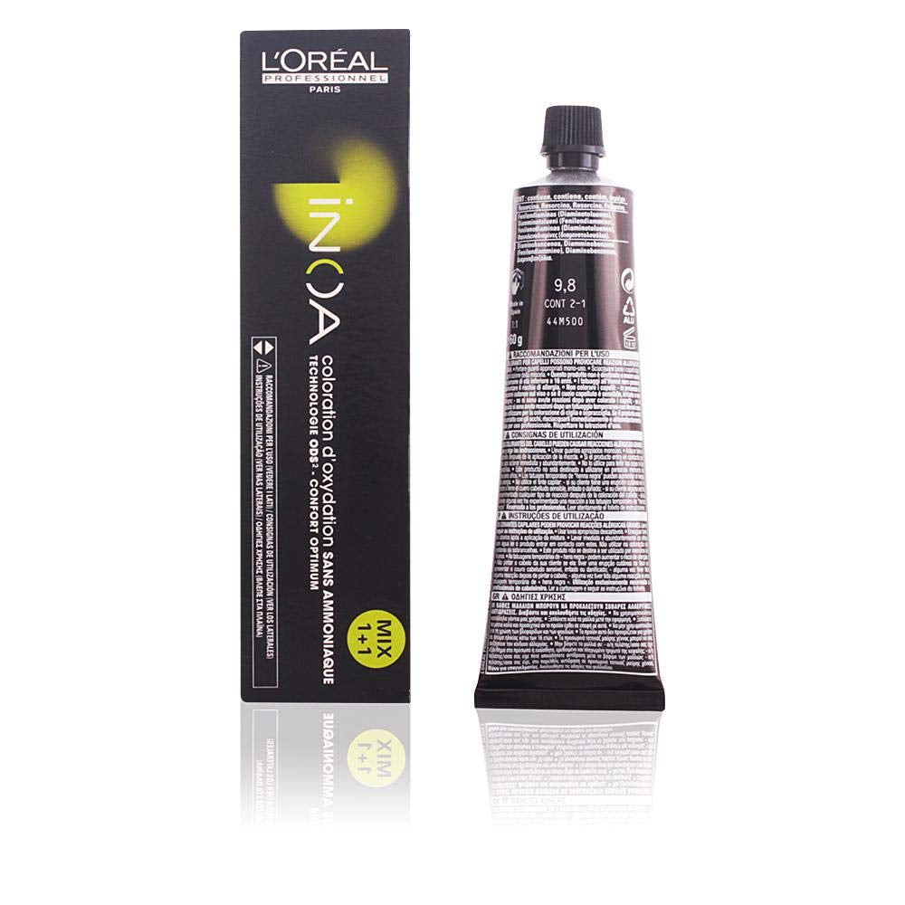 L'Oréal Professionnel INOA Colorație oxidativă fără amoniac 4 maro mediu, 1 pachet, (1x 60 ml)