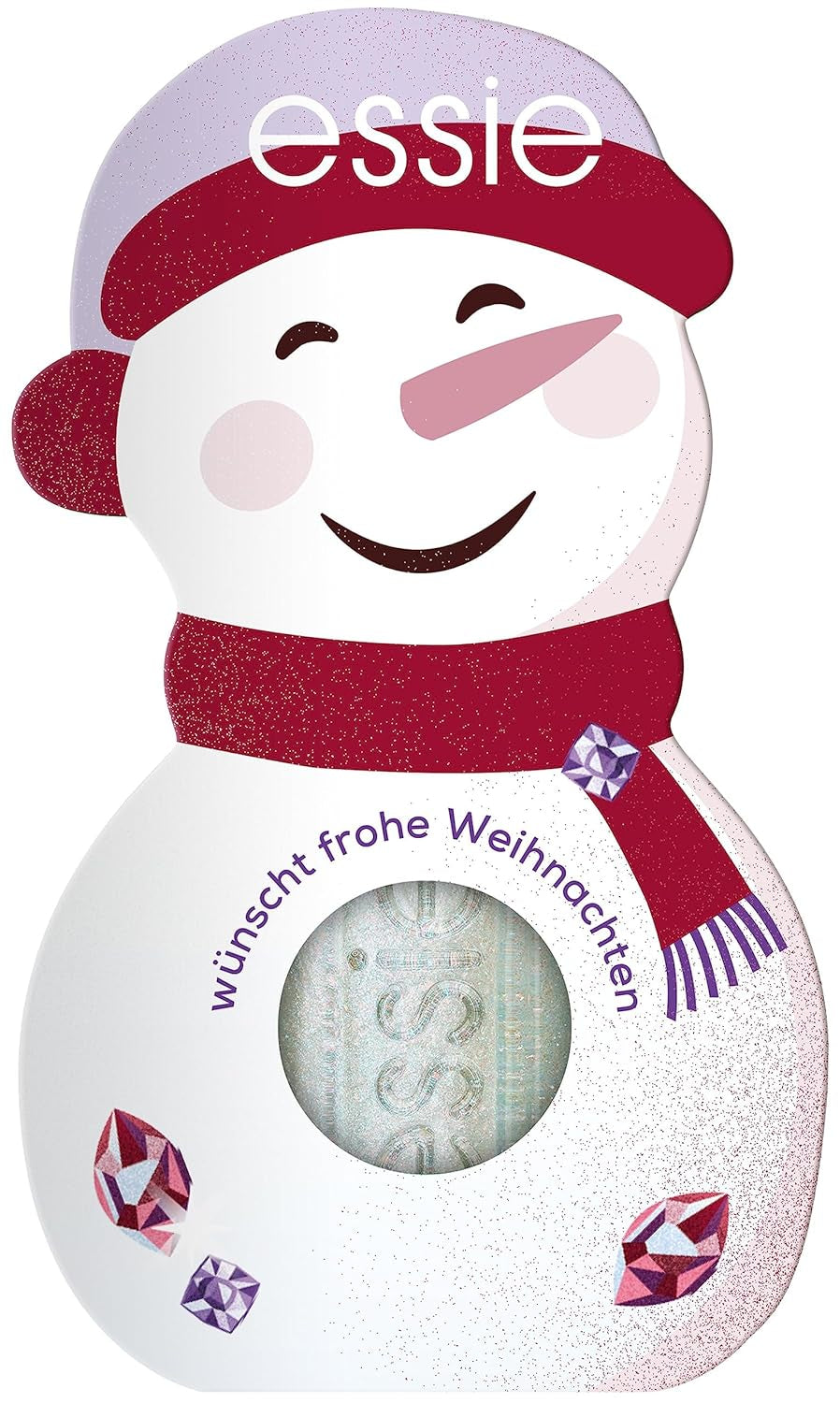 Essie Schnelltrocknender Nagellack „expression“, Nr. 210 throw it on, Violett, Vegane Formel, 10 ml