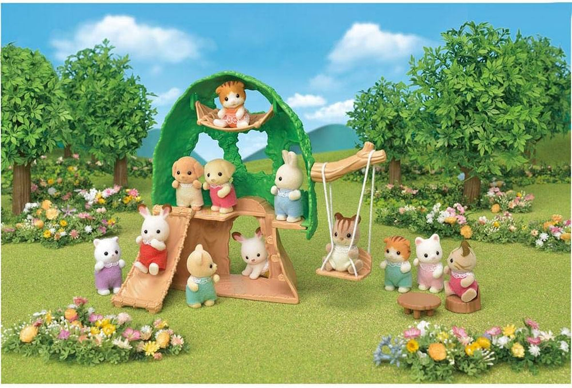 Sylvanian Families 5318 Baby Adventure Tree House – Puppenhaus-Spielset Puppenhäuser Naty Shop
