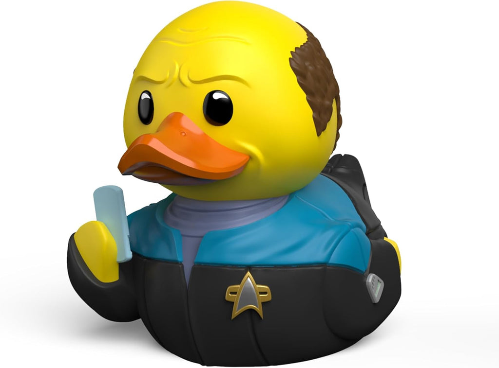 TUBBZ Boxed Edition Spock figurină de colecție cu rață de cauciuc din vinil - Marfă oficială Star Trek - TV, filme și jocuri video Action figures Naty Shop Doctorul (cadă)