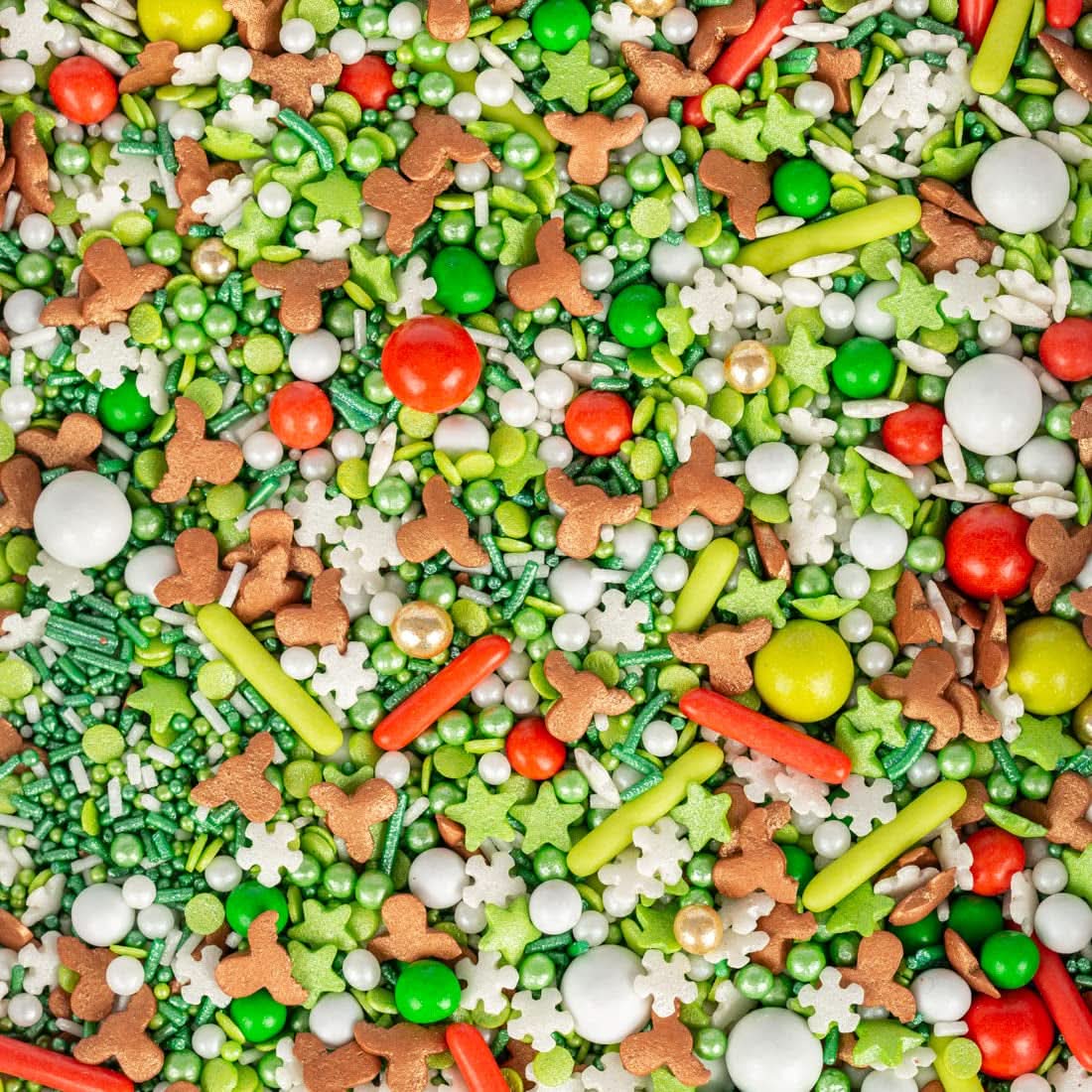 Super Streusel Hohoho, weihnachtliche Streusel, 90 Gramm Streusel Naty Shop