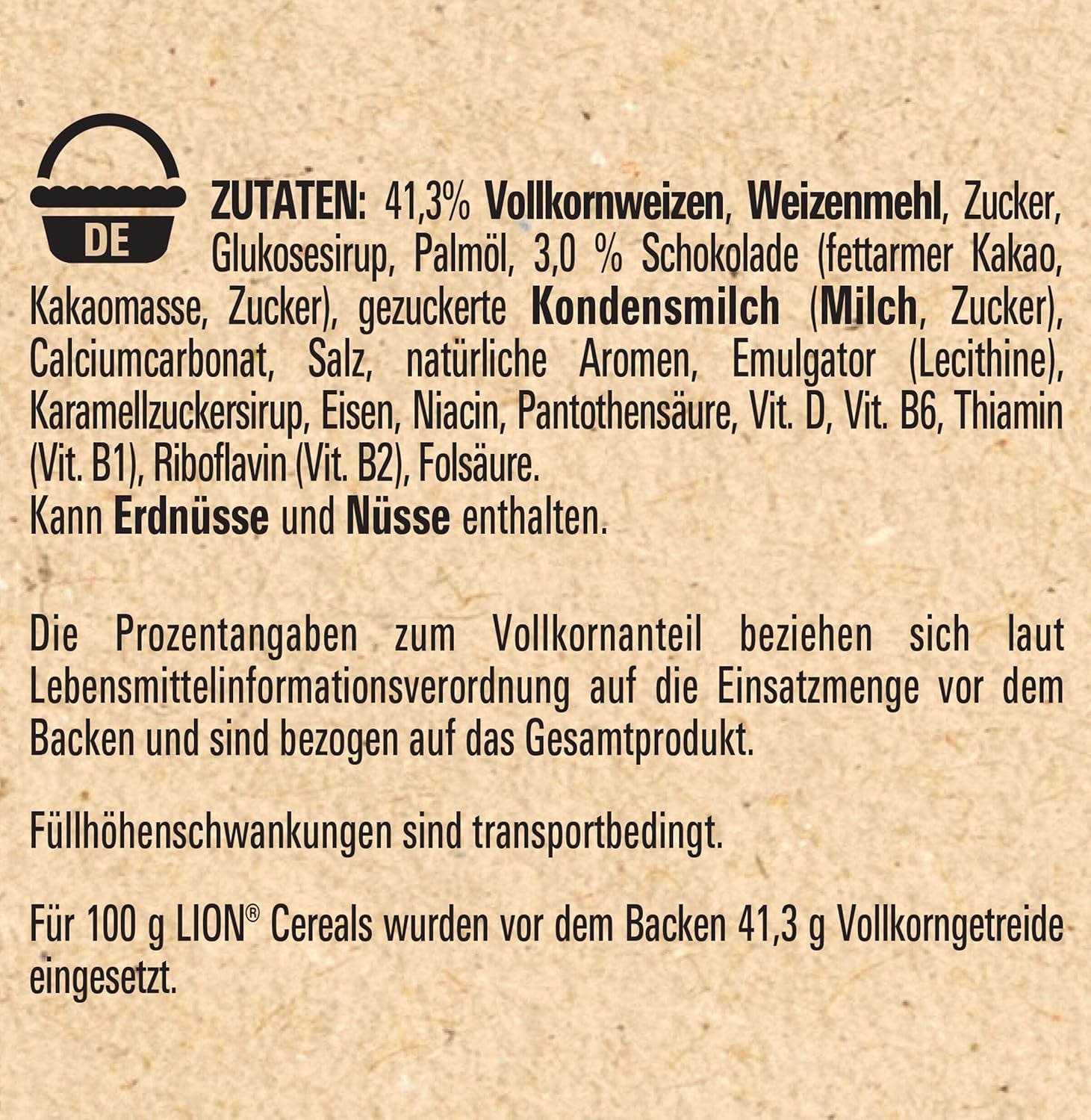 Cerealien (+20 %), Schokoladen-Karamell-Müsli und 41 % Vollkorn, Frühstücksflocken mit Vitaminen und Mineralien, 2er-Pack (1 x 480 g)