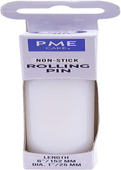 PP85 Antihaftbeschichteter Polyethylen-Ausrollstab 15 cm, Kunststoff, Weiß, cm, 21.08 x 6.06 x 2.08 cm, 1 Einheiten