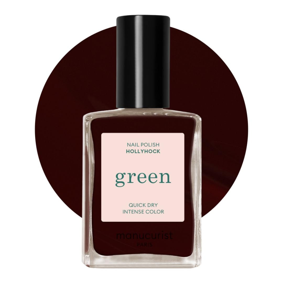Manucurist Green – Rosy Beige Shell Beige Nagellack – Schnell trocknender Nagellack – DIY-Nägel – Vegan 12-Free – Pflanzenbasiert – Nagellack – Hergestellt in Frankreich
