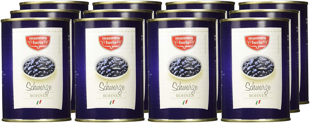 Schwarze Bohnen, 12er Packung (12 x 425 ml)