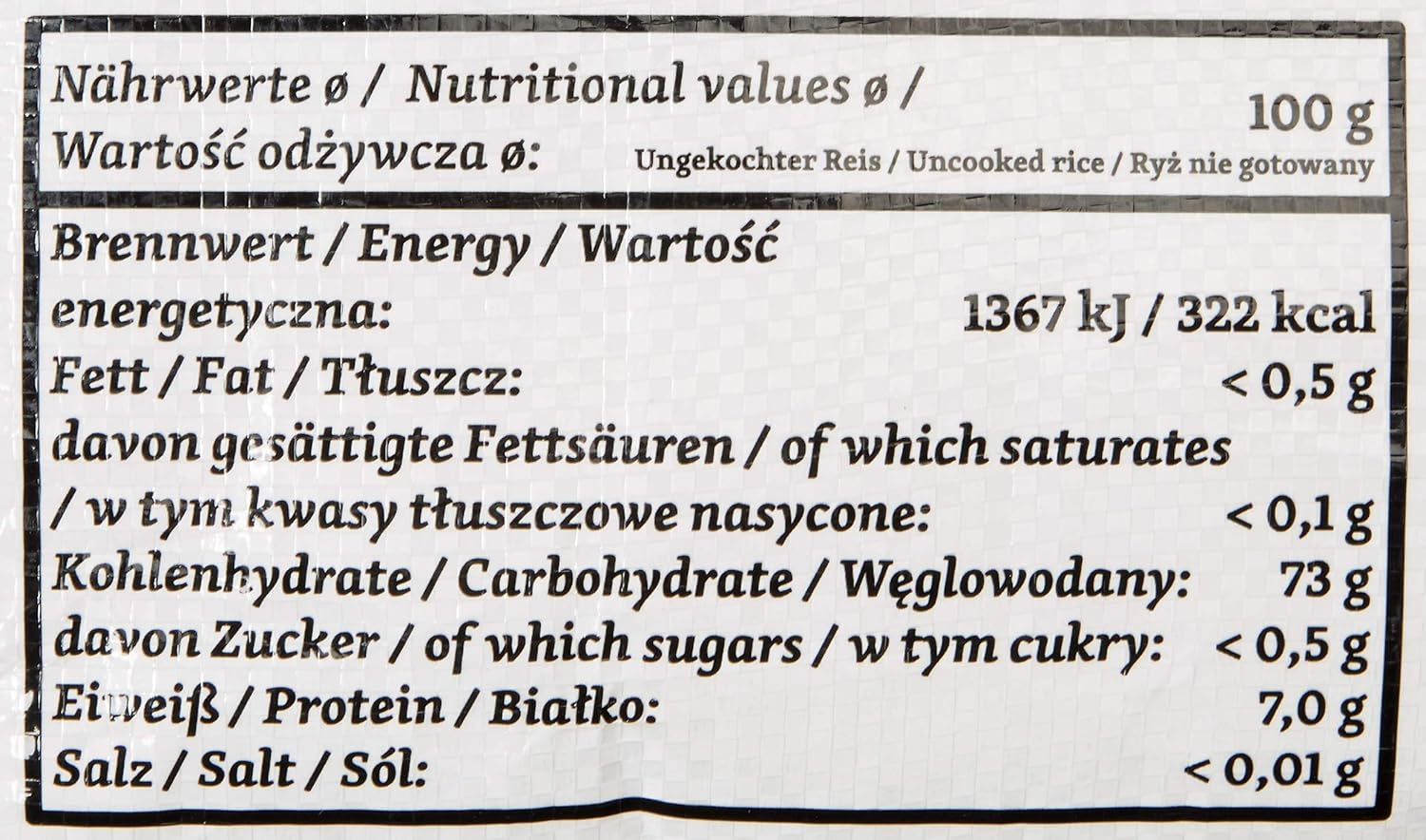 RICEFIELD Duftreis, Langkorn, 1 Packung (1 x 18 kg)