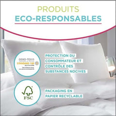 Serenité-Steppdecke – Anti-Milben-Behandlung – gehärtet, 300 g/m² – 240 x 220 cm – für Doppelbett – maschinenwaschbar, weiß. Bettdecken und Steppdecken Naty Shop