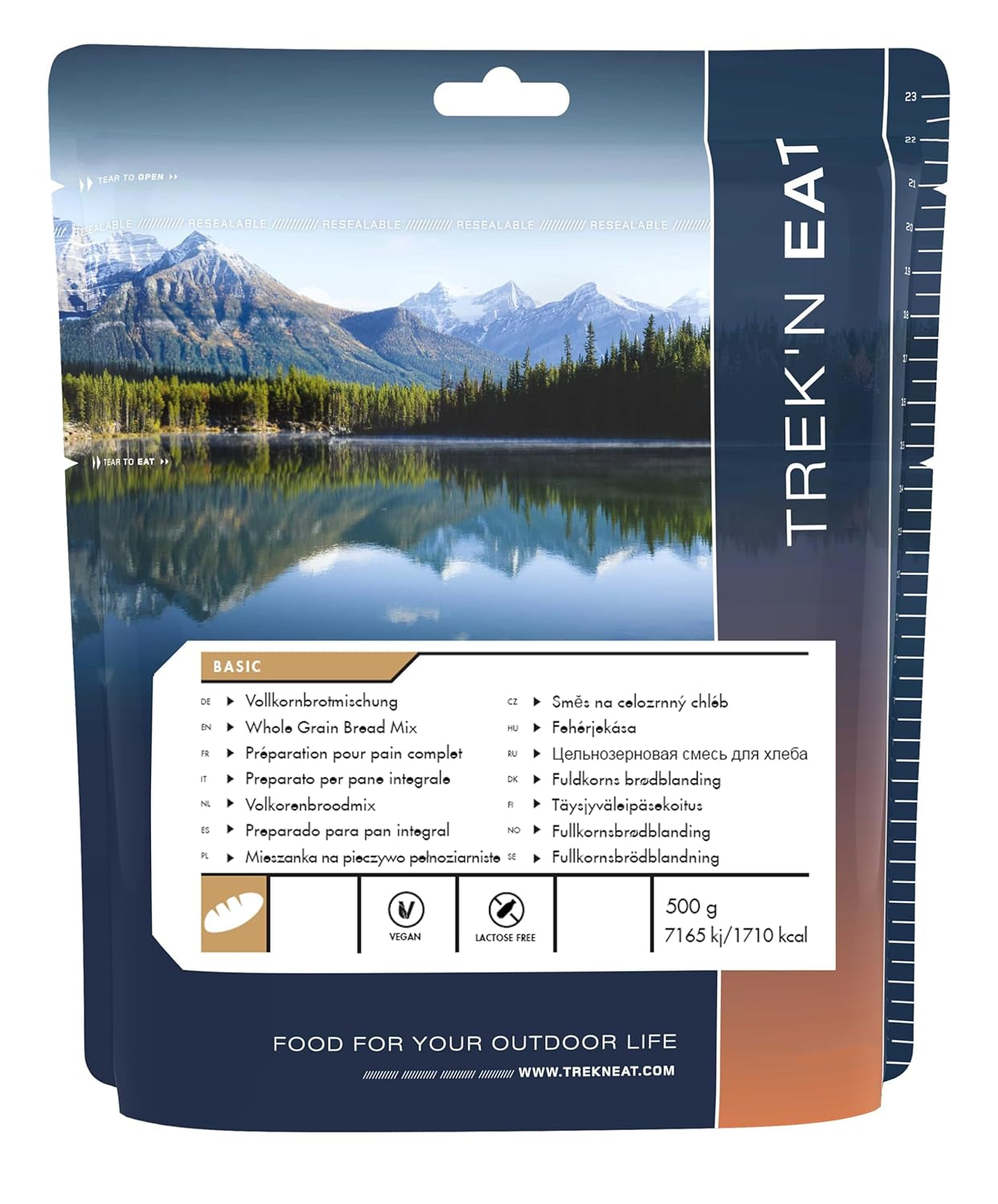 TREK'N EAT Vollkornbrotmischung Mischung zum Backen und Kochen Naty Shop Standardtitel