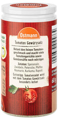 Ostmann Gewürze - Tomatengewürzsalz | Perfekt zum Würzen von Tomatensalat und Bruschetta 60 g in der Streudose