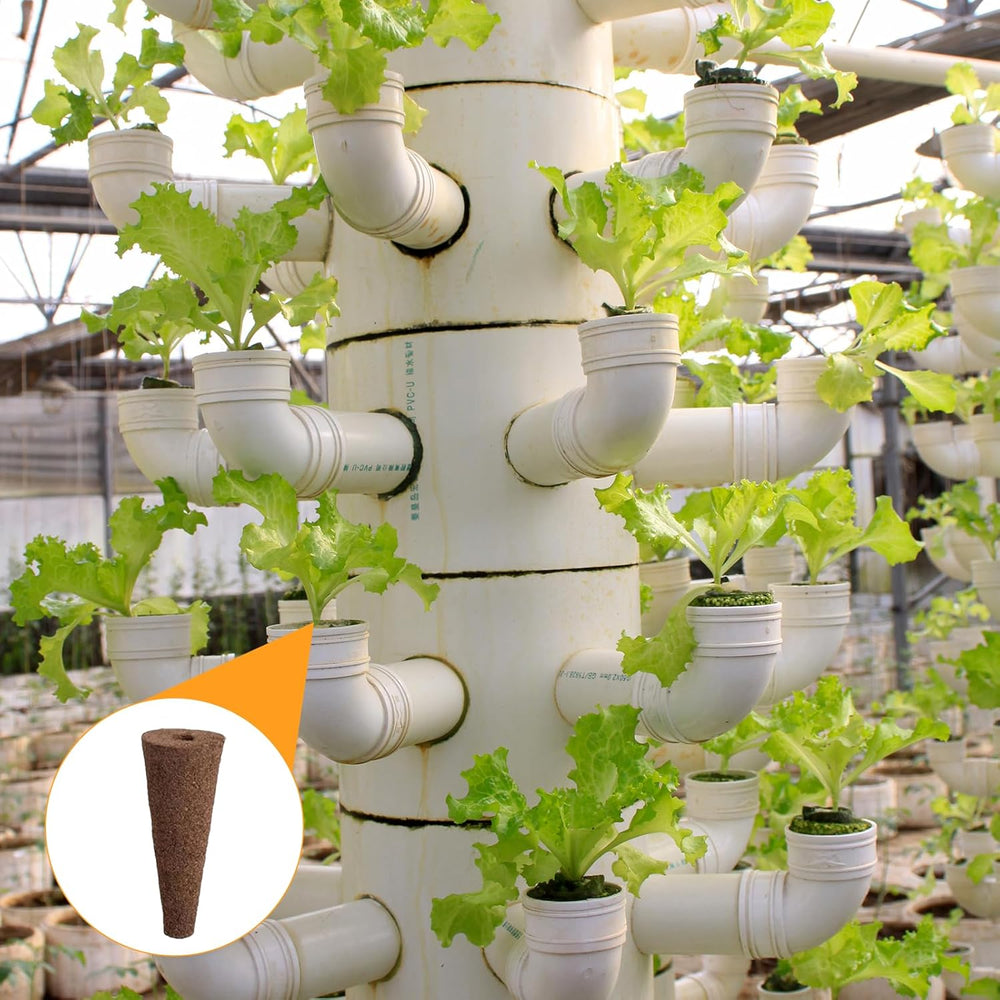 50 Hydrokultur-Wachstumsschwämme, Hydrokultur-Sämlingsschwämme, Wurzelwachstums-Schwammstopfen, geeignet für verschiedene Arten von Knospen, wie Tomaten, Erdbeeren, Minze