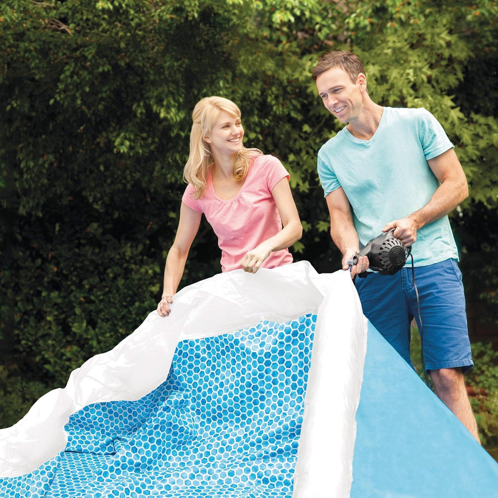 Intex Easy Set Aufstellpool – Für Kinder, 183 cm x 183 cm x 51 cm, 28101NP, Blau