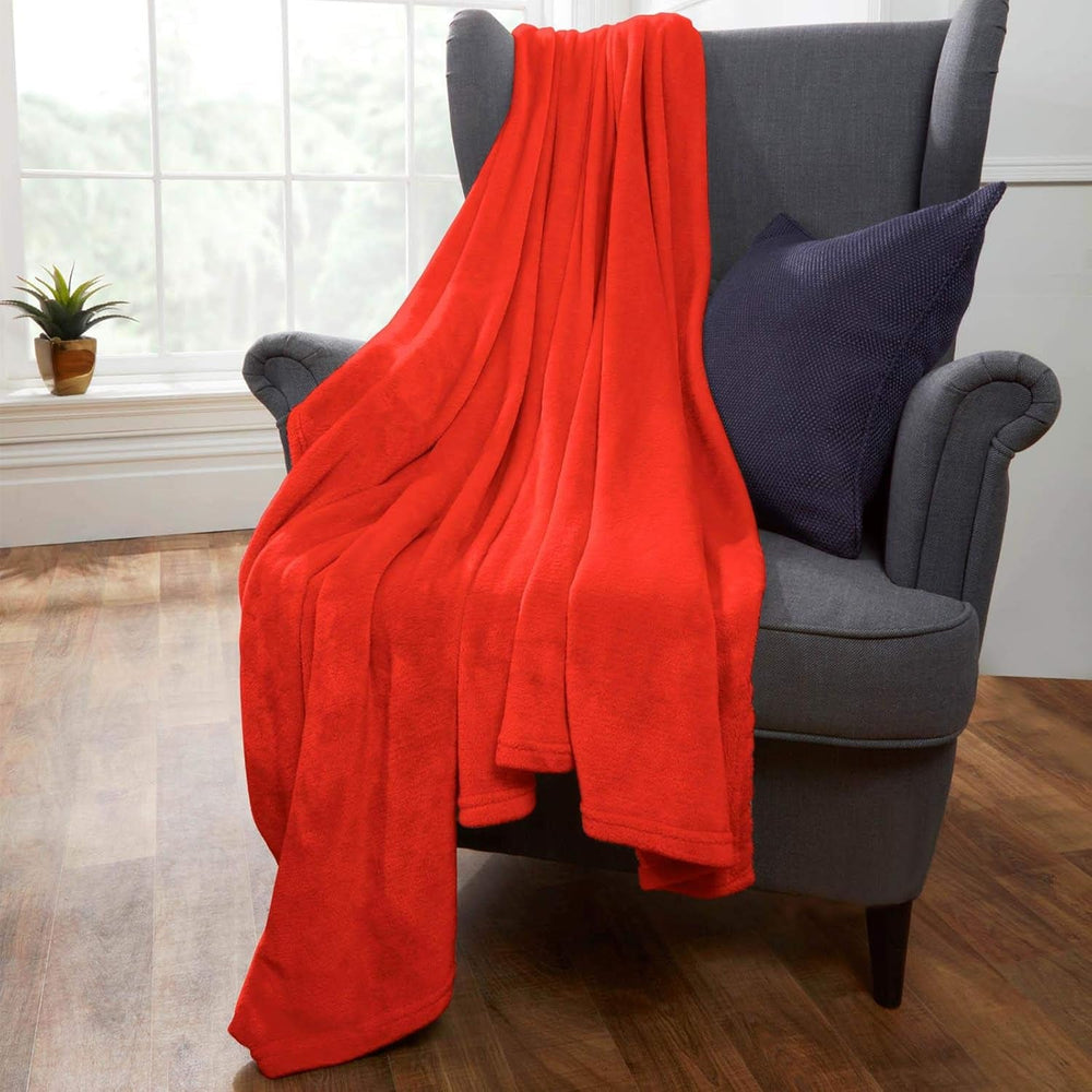 Brentford's Ultra Soft Fleece Tagesdecke, Silbergrau, großes Doppelbett – 150 x 200 cm. Betten und Decken. Beuche den Brentfords-Store Coral 120 x 150 cm