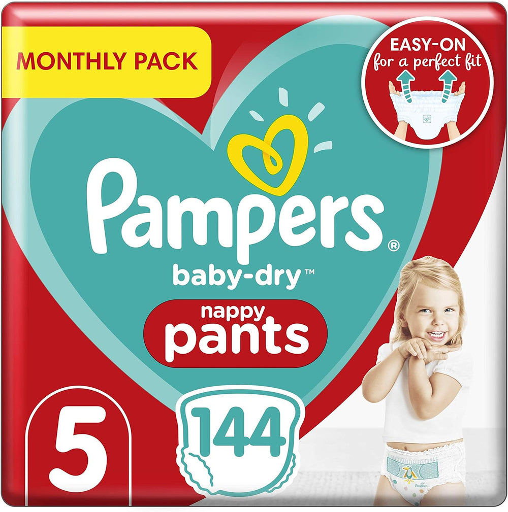 Pampers (alte Version), Höschen, Größe 4, 9 kg–15 kg, Dreierpack (1 x 88 Windeln)