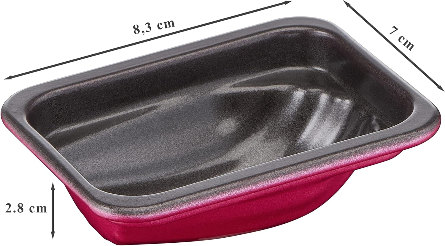 Set de 3 mulinete de madeleine Tefal Creabake J3079904 Rose
