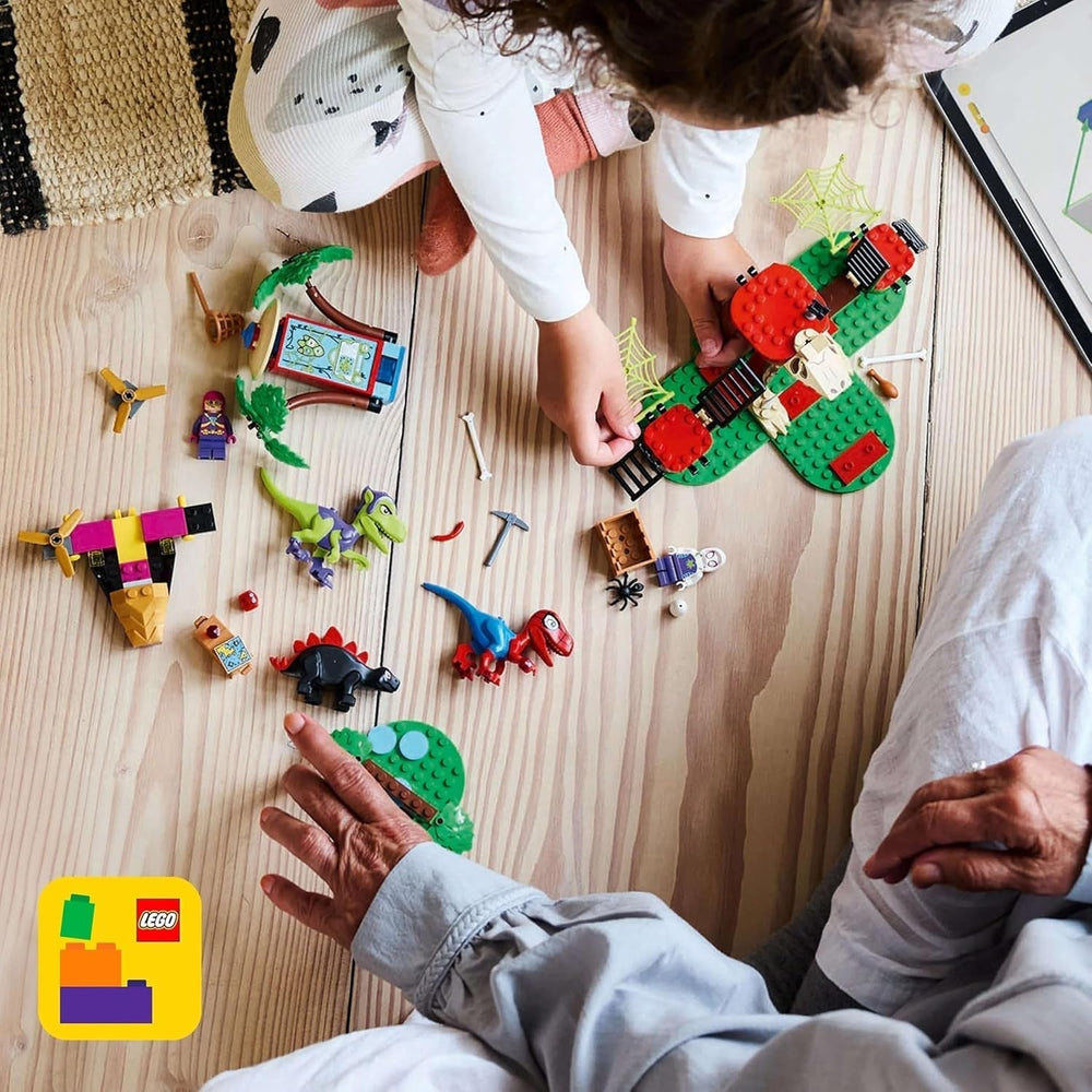 LEGO Marvel Showdown im Baumhaus: Spidey-Rex Vs. Gobby-Raptor, Dinosaurier-Bau- und Spielset, Spielzeug-Dinosaurier-Geschenk für Jungen und Mädchen ab 4 Jahren, Spidey und seine Superfreunde 11200 Bausets Besuchen Sie den LEGO-Store