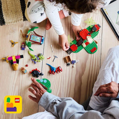 LEGO Marvel Showdown im Baumhaus: Spidey-Rex Vs. Gobby-Raptor, Dinosaurier-Bau- und Spielset, Spielzeug-Dinosaurier-Geschenk für Jungen und Mädchen ab 4 Jahren, Spidey und seine Superfreunde 11200 Bausets Besuchen Sie den LEGO-Store