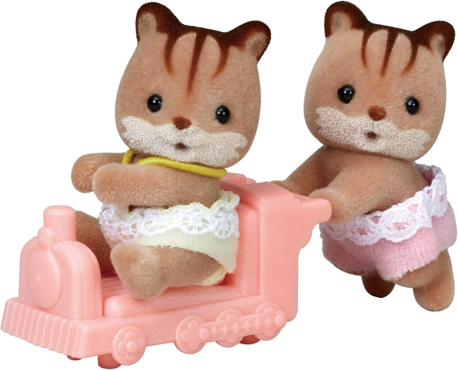 Sylvanian Families L5421 Eichhörnchen-Zwillinge Puppenhausfiguren Naty Shop Dolls Standardtitel