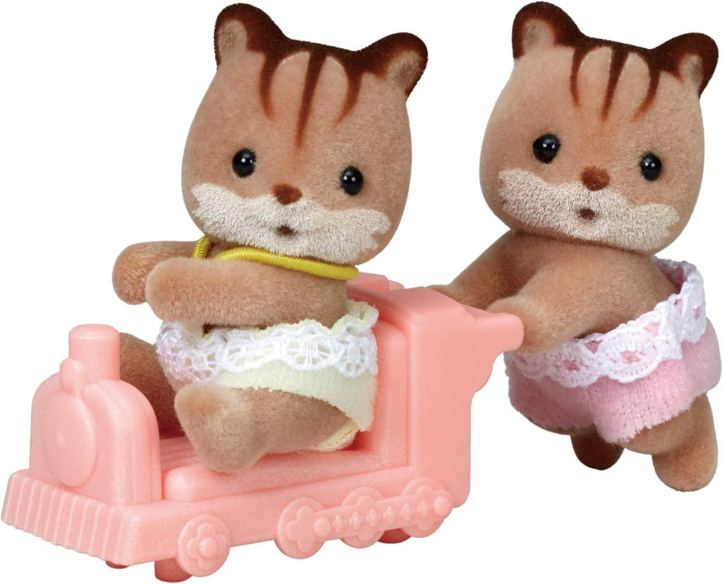 Sylvanian Families L5421 Figurine cu gemeni veveriță din nuc pentru casa de păpuși Papusi Naty Shop Titlu implicit