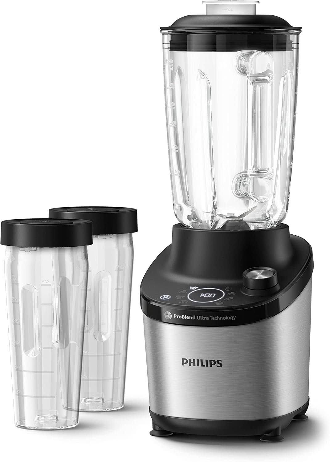 Mixer PHILIPS Serie 7000 HR3760/00, 2l, 1500W, 12 Geschwindigkeitsstufen, schwarz Kitchen Naty Shop
