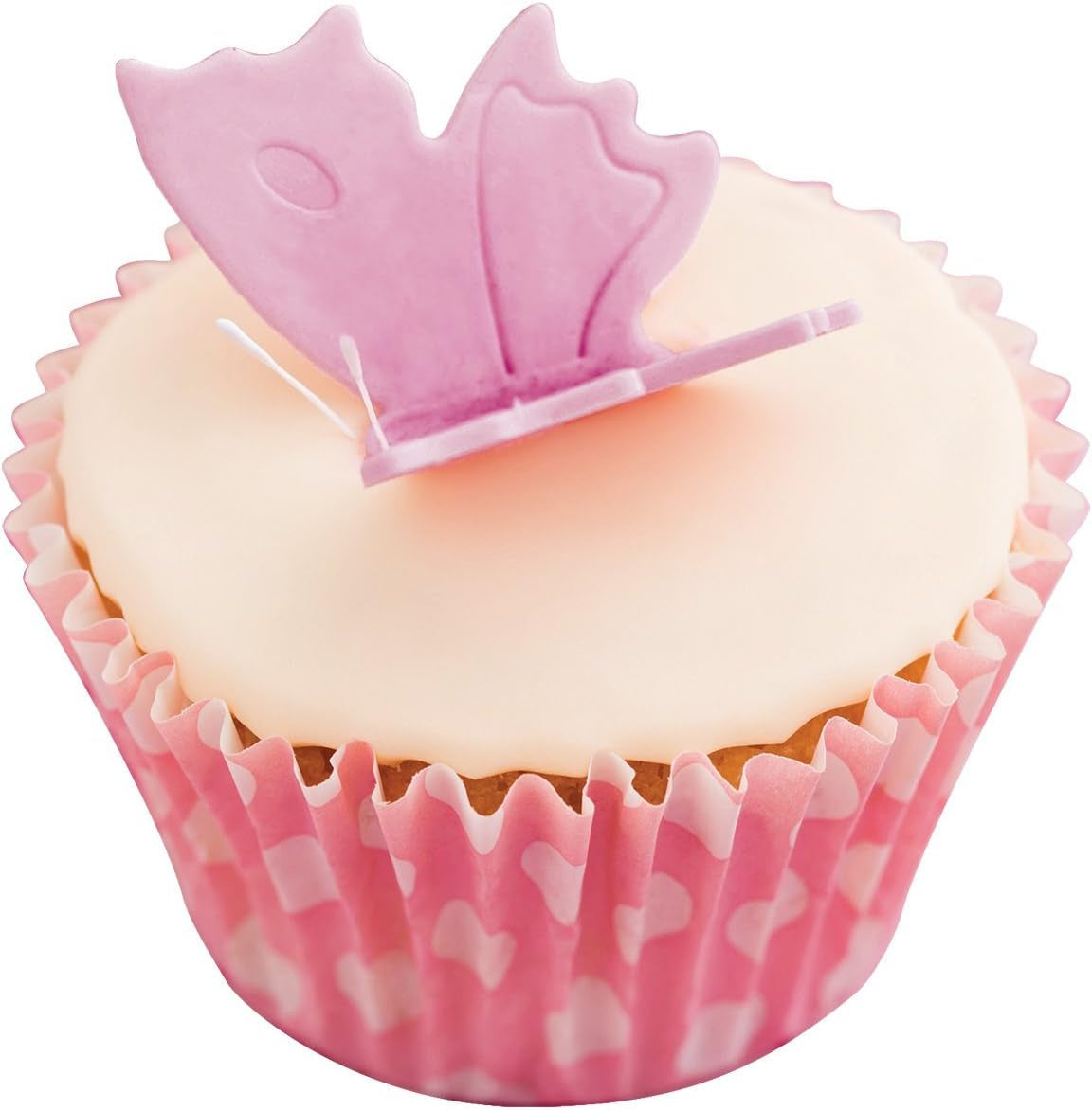 Set mini piston fluture, alb, 3 piese, 4,5 x 2,7 x 2,7 cm