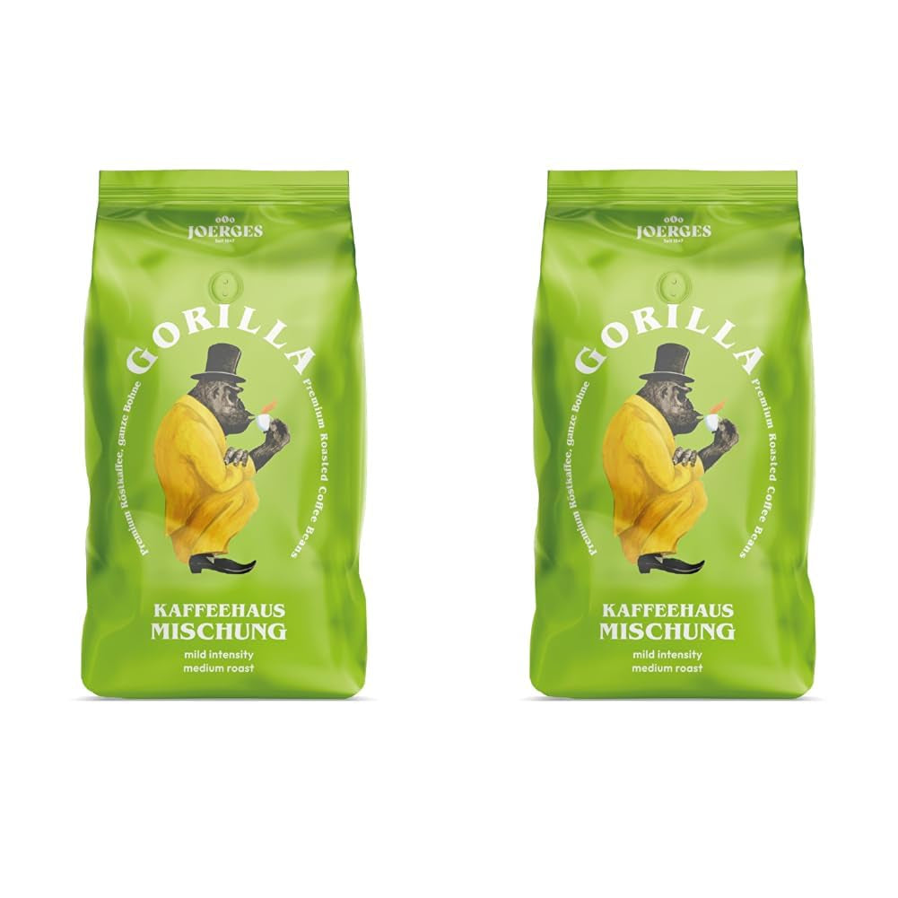Amestec de cafea Joerges, 1 kg (Ambalajul poate varia) (Pachet de 2)