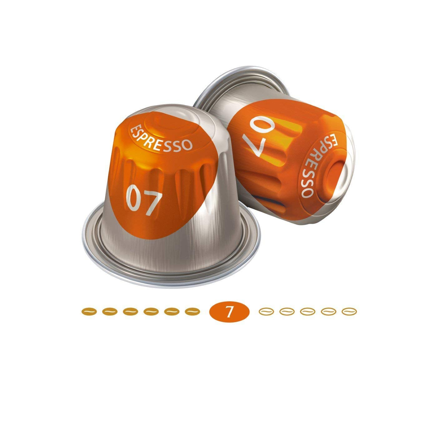 Kaffeekapseln Lungo Classico, Intensität 6 von 12, 20 Nespresso®* kompatible Kapseln, 10 x 20 & Kapseln Espresso Classico, Intensität 7,100 Nespresso®* kompatible Kaffeekapseln, 10x10 Getränke