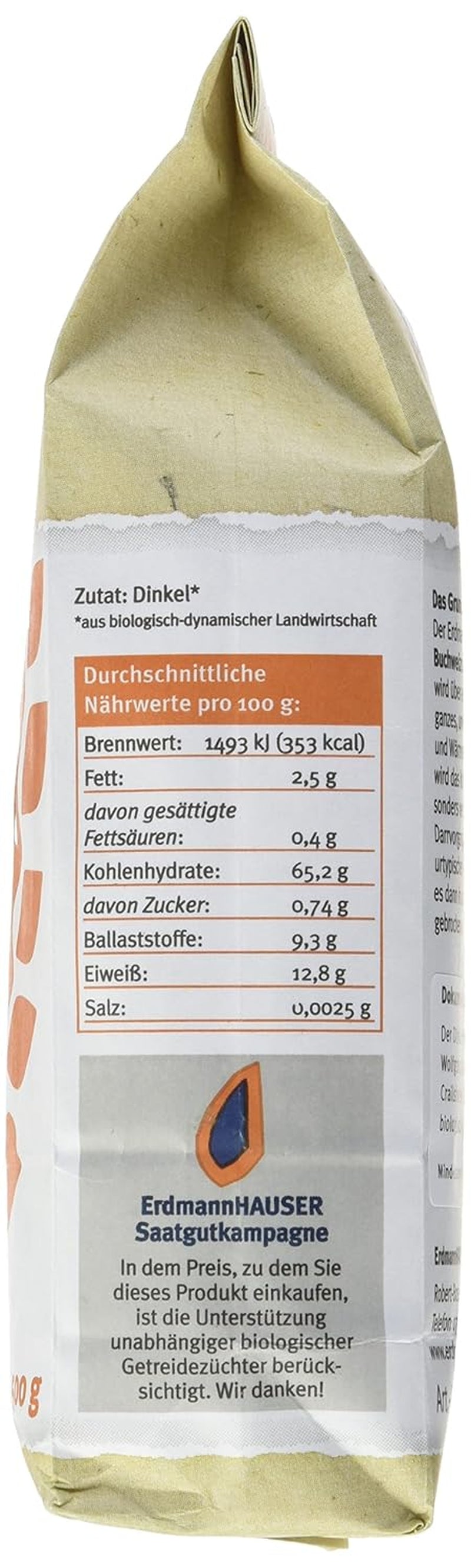 Bulgur Demeter aus Dinkel | lokale Alternative zu Reis | 500g