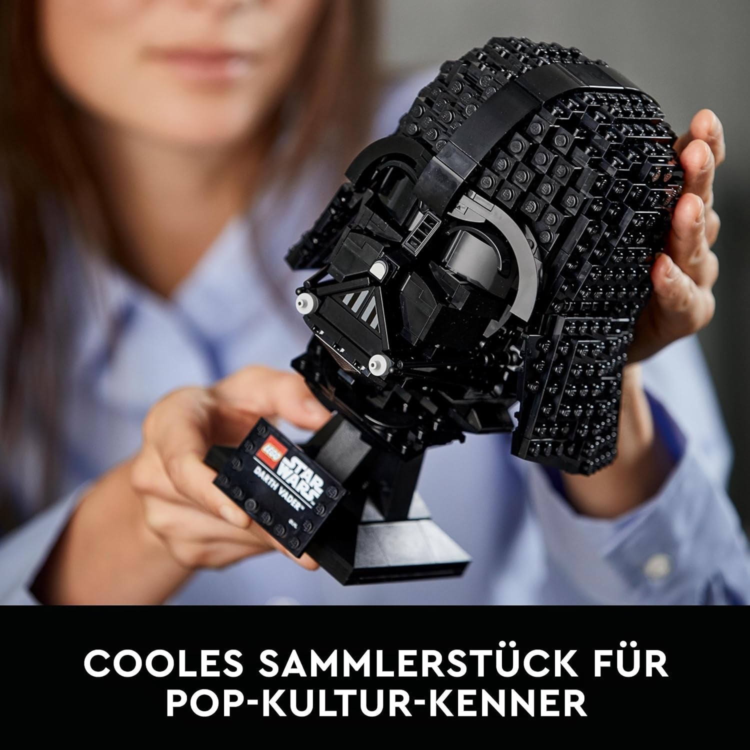LEGO Star Wars Darth Vader Helm-Bauset für Erwachsene, Geschenkidee für Männer, Frauen, Sie oder Ihn, Sammelmodell zum Bauen und Ausstellen 75304 Bausets Besuchen Sie den LEGO-Store