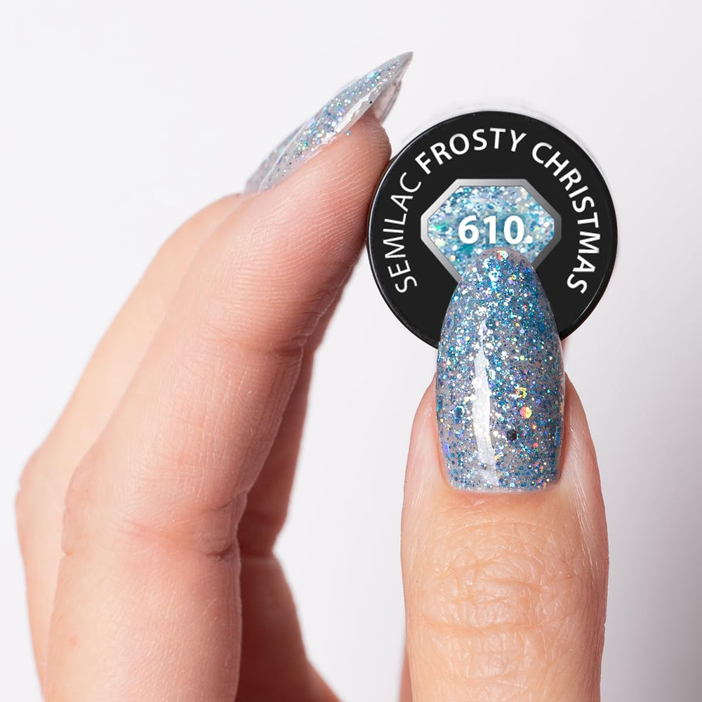 Semilac UV-Nagellack 610 Frosty Christmas 7 ml
