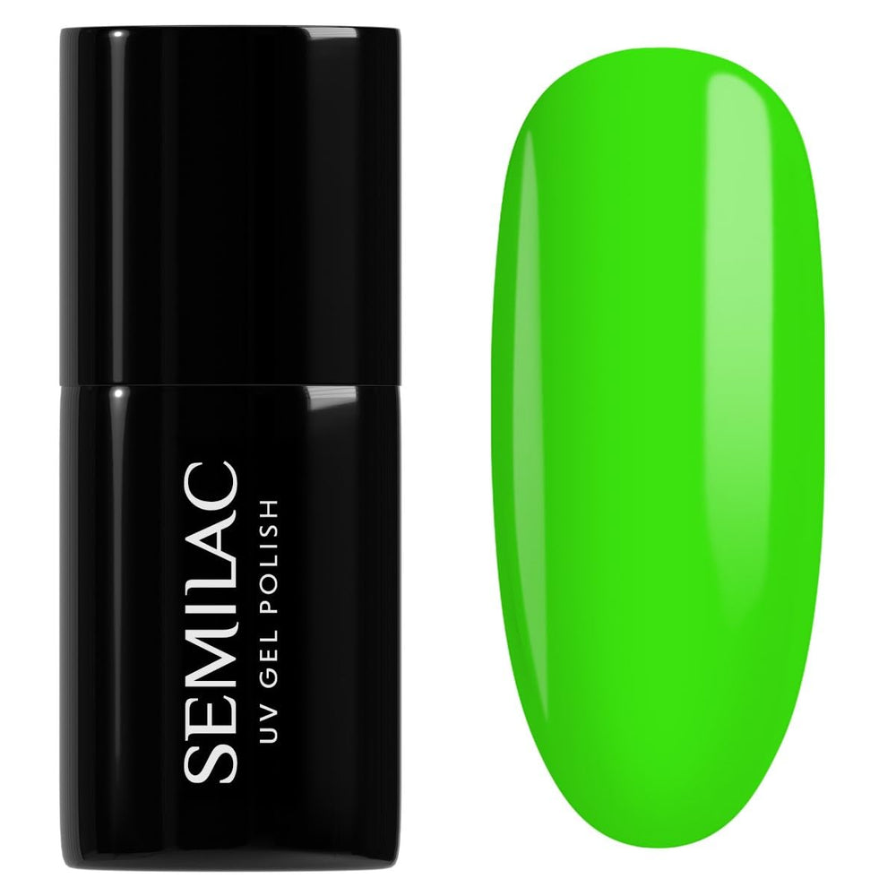 UV-Nagellack Semilac Hybrid 447 Loco Lime 7 ml Neonz-Kollektion