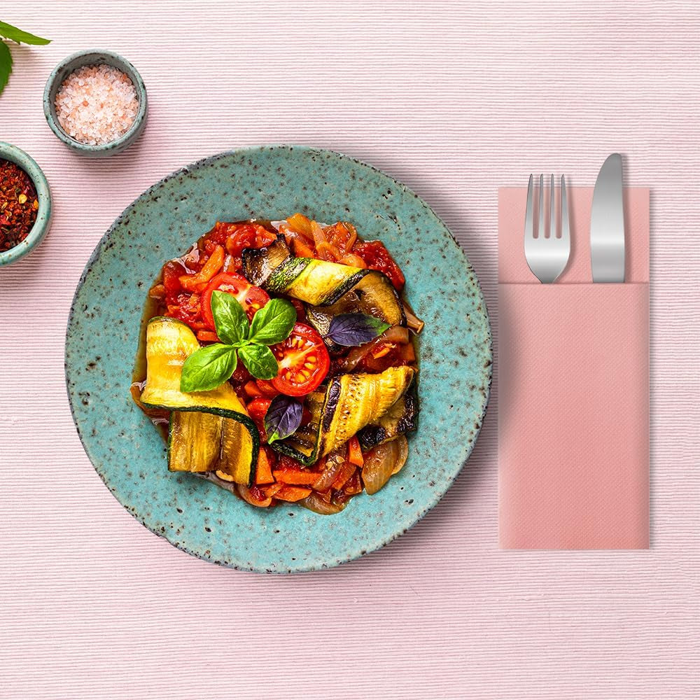 Soft Point 50 șervețele pentru tacâmuri, de înaltă calitate, șervețel de unică folosință, 32X38 Cm, galben