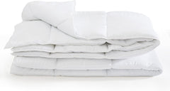 Steppdecke 200 x 200 cm Sommerdecke Oekotex 100 Mikrofaser waschbare weiße Steppdecke Steppdecken und Steppdecken Naty Shop