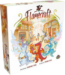 Alchimie din carton, Flamecraft, joc de familie, joc de societate, 1-5 jucători, vârste 12+, 60 de minute, germană, multicolor, colorat