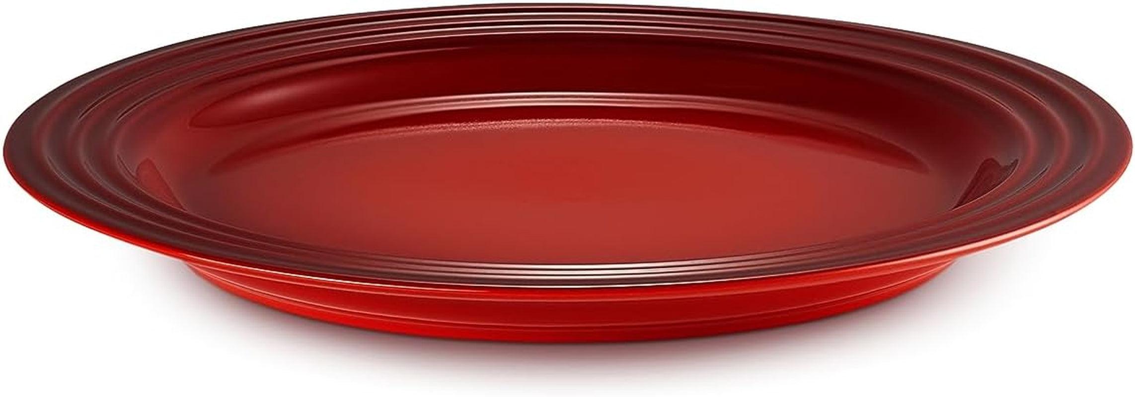 Set de veselă Le Creuset din gresie, 12 piese, roșu cireș, 79351000607081