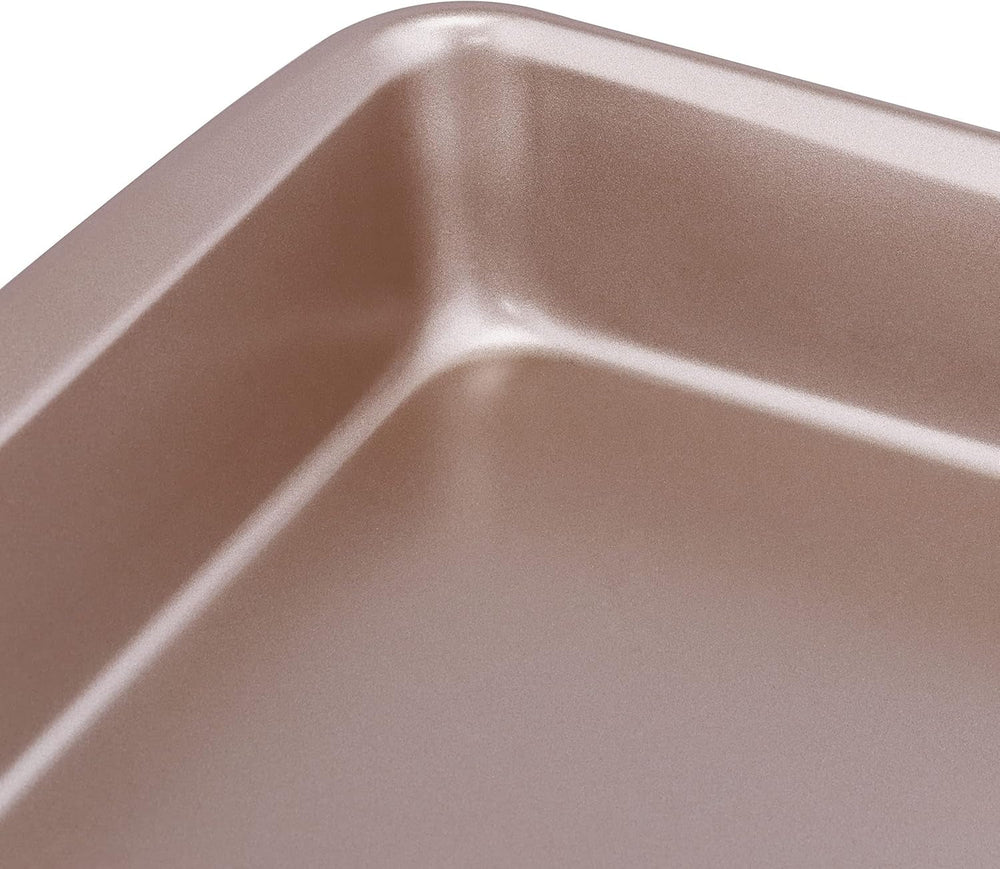 Relaxdays Backform, antihaftbeschichtet, 4 Liter, Kohlenstoffstahl, braun Formen und Backbleche Naty Shop