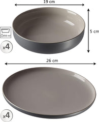 Set de veselă Ritzenhoff & Breker Jasper | 8 piese