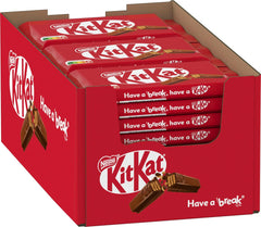 Nestlé KitKat Classic Schokoriegel, Milchschokolade, knusprige Waffelriegel, 24er-Pack (24 x 41,5 g)