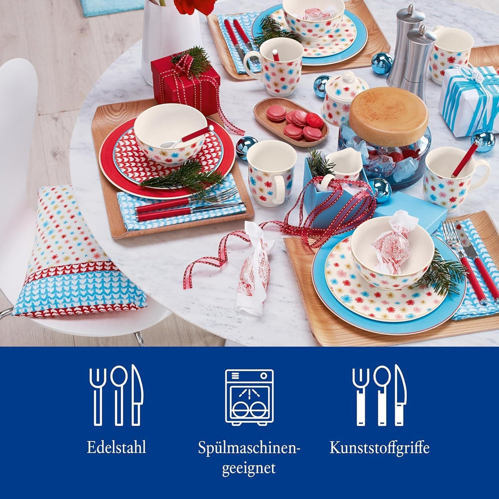Villeroy & Boch - Spielen! Red Roses Besteckset 30-teilig Kitchen Naty Shop