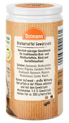 Ostmann Gewürze - Bratkartoffel Gewürzsalz | Pikant-salziges Gewürz für Kartoffelgerichte | 60 g in der Streudose